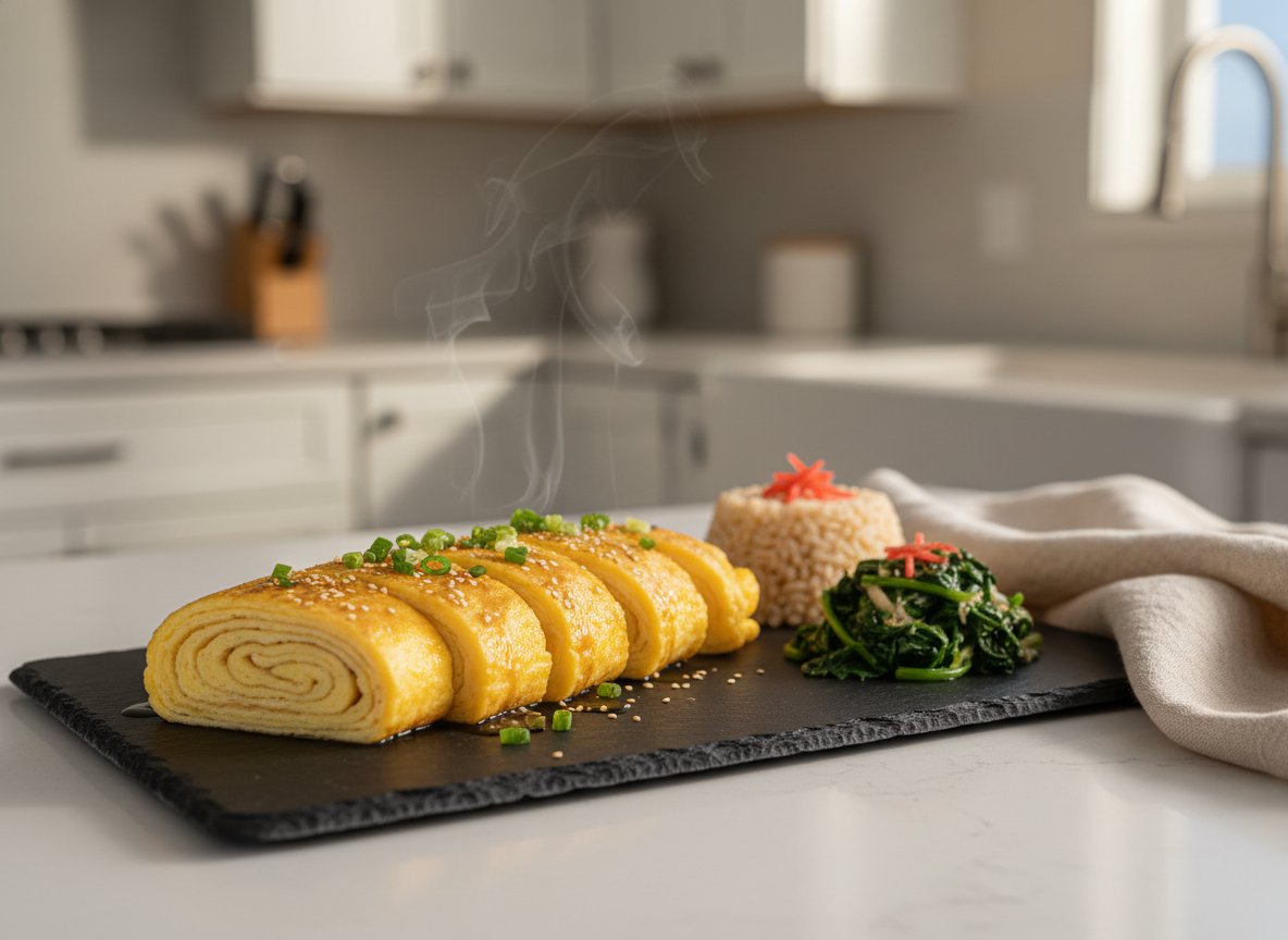 Tamagoyaki (Japanese Rolled Omelette)