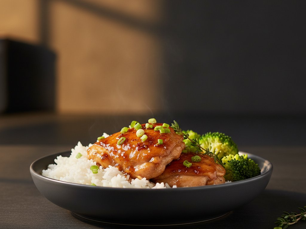 Honey Garlic Chicken Thighs Meal Prep