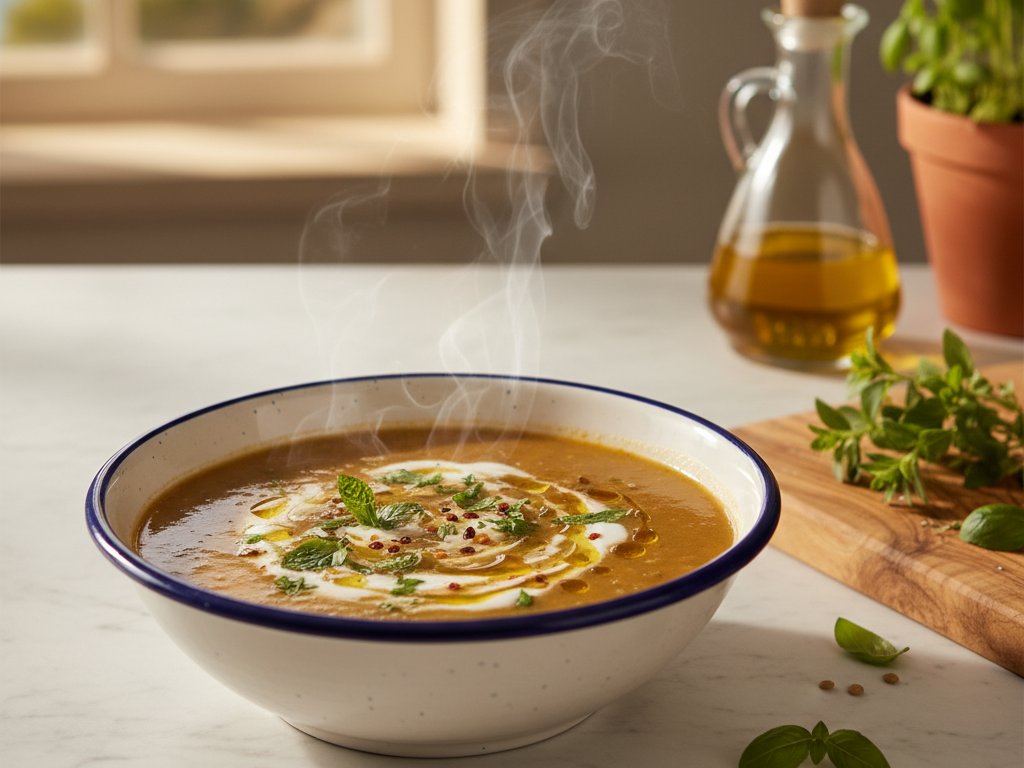 Instant Pot Mediterranean Lentil Soup