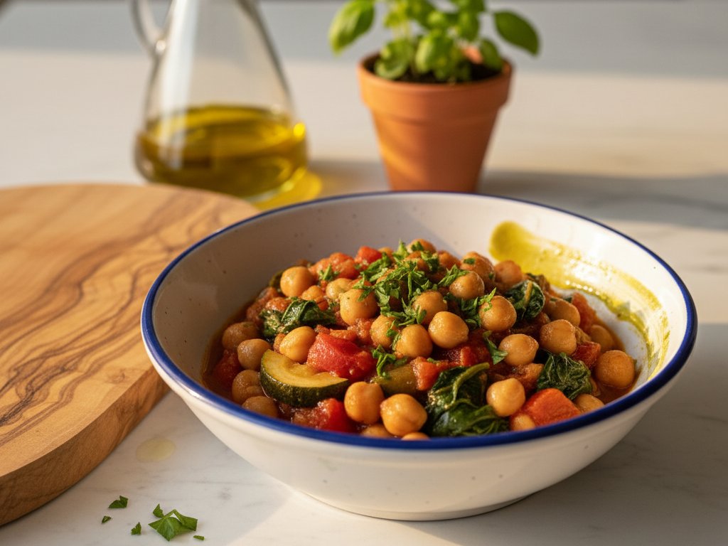 Mediterranean Chickpea Stew