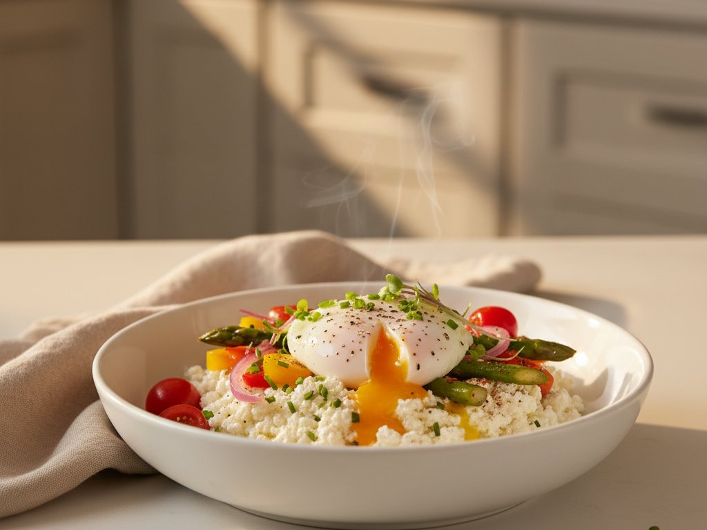 Savory Cottage Cheese Breakfast Bowl