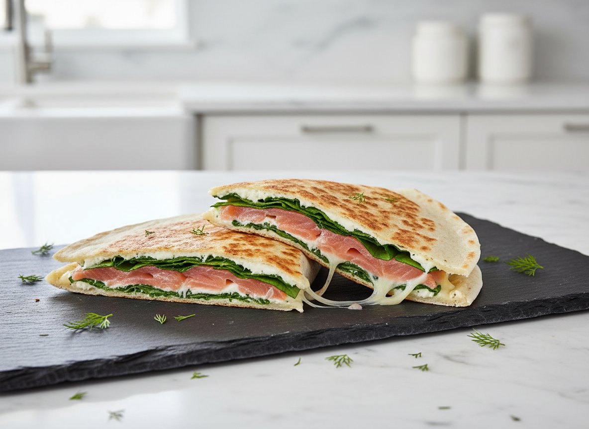 Smoked Salmon Quesadilla
