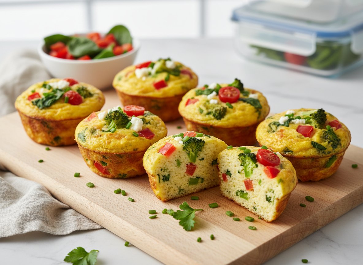Veggie-Loaded Egg Muffins